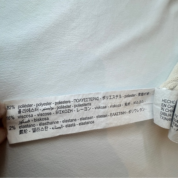 Zara Beige Knit stretchy Sweater small - Picture 13 of 13